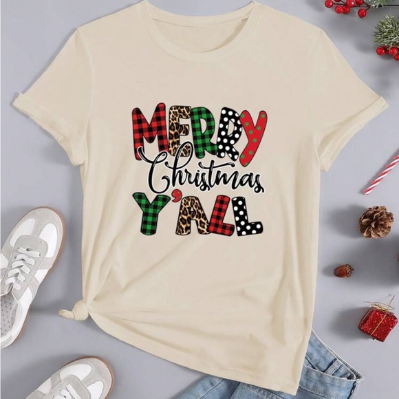 Rebellious Rose Tops - Christmas Pattern Top🎄